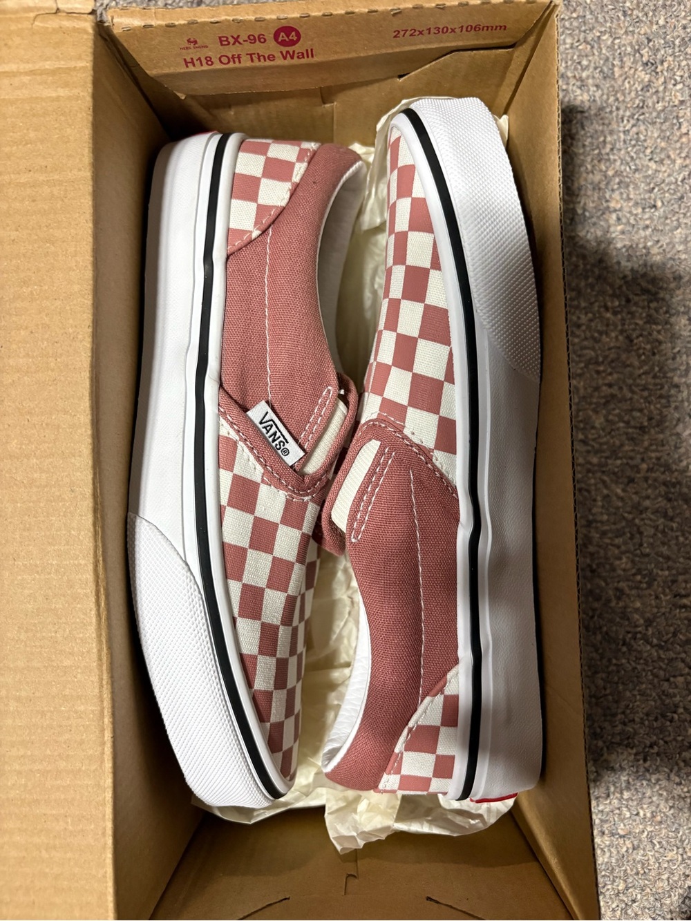 Vans Checkerboard Slip-On Sneakers -